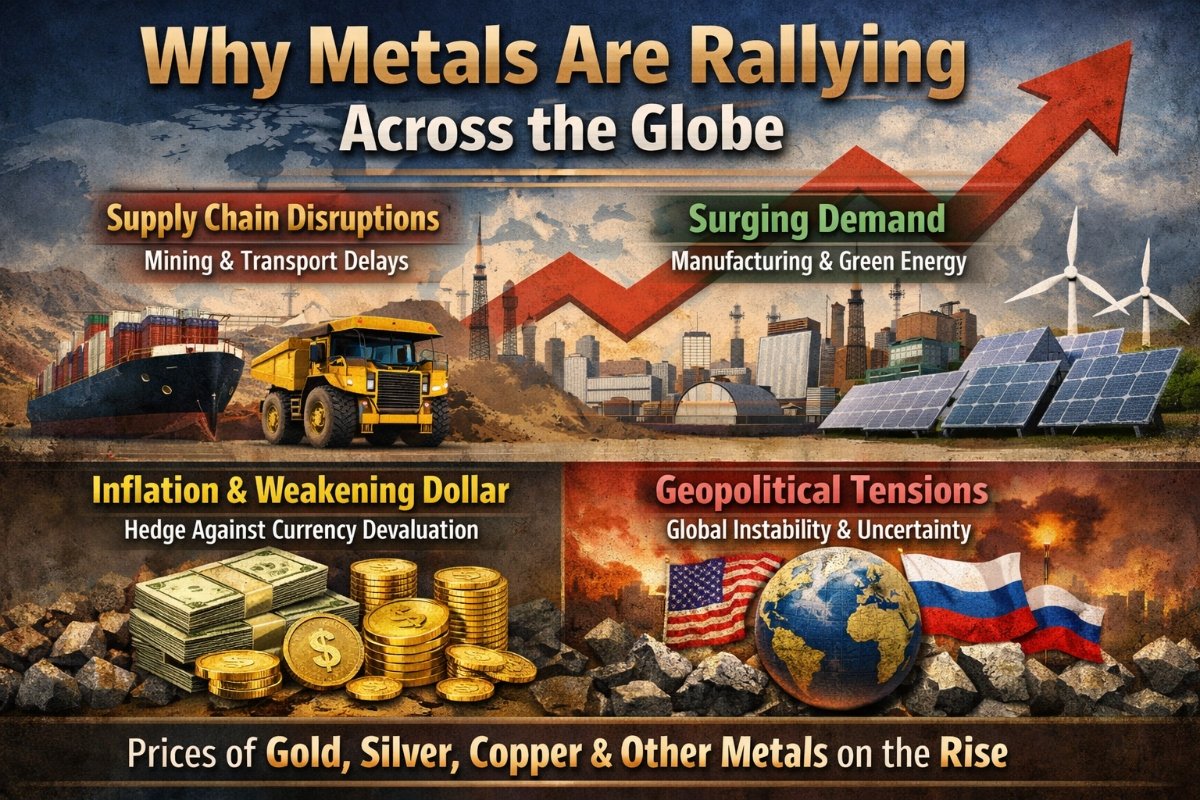 metals are rallying across the globe